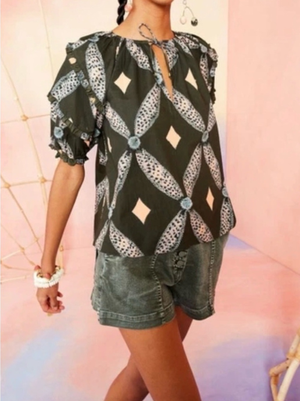 Ulla Johnson Arusi top blouse size 8 - Picture 5 of 11